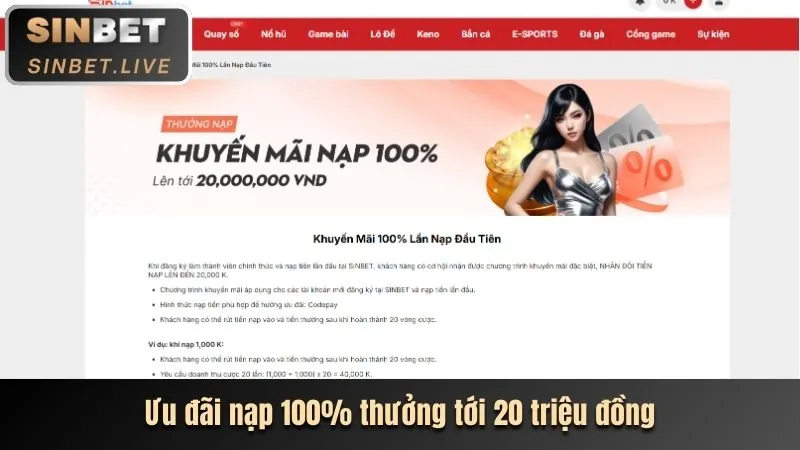 Ưu đãi chào mừng thành viên mới 12 Bet 12bet
